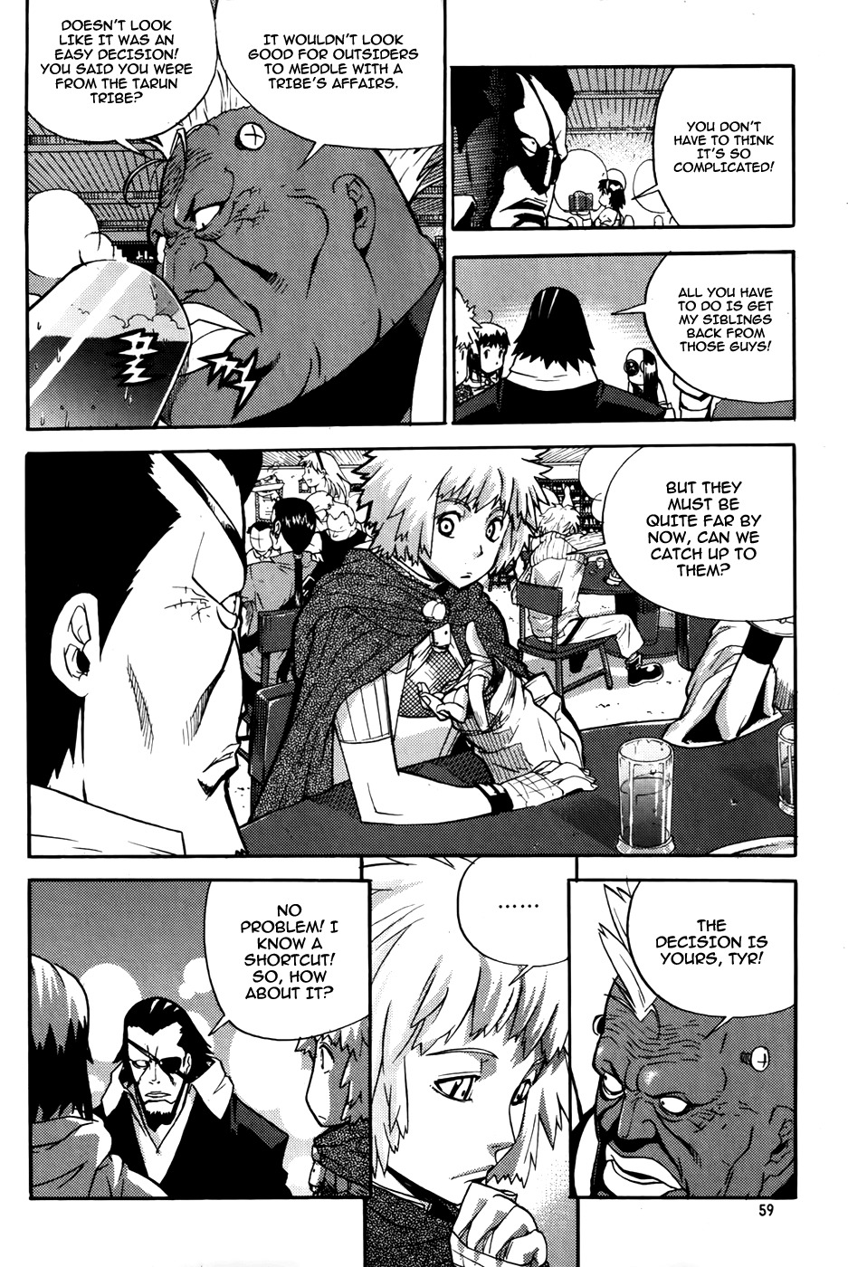 Legend of Tyr Chapter 45 page 5 - Chapter 45: Kaka Tribe