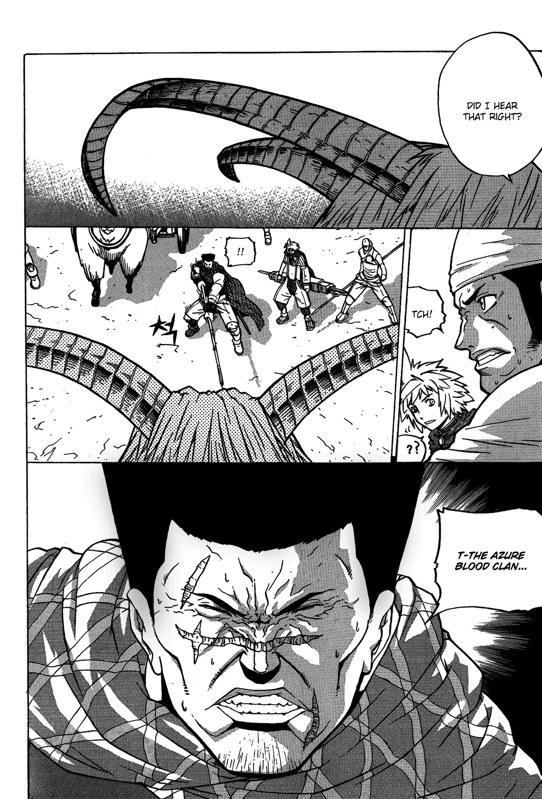 Legend of Tyr Chapter 5 page 1 - Chapter 5: Azure-Blood Clan