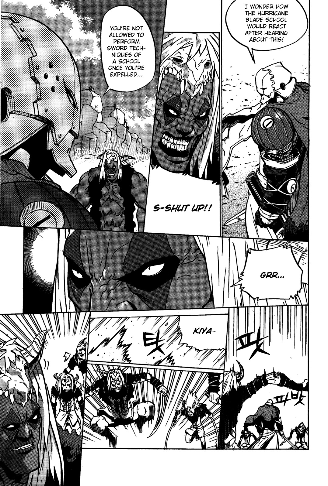 Legend of Tyr Chapter 5 page 23 - Chapter 5: Azure-Blood Clan