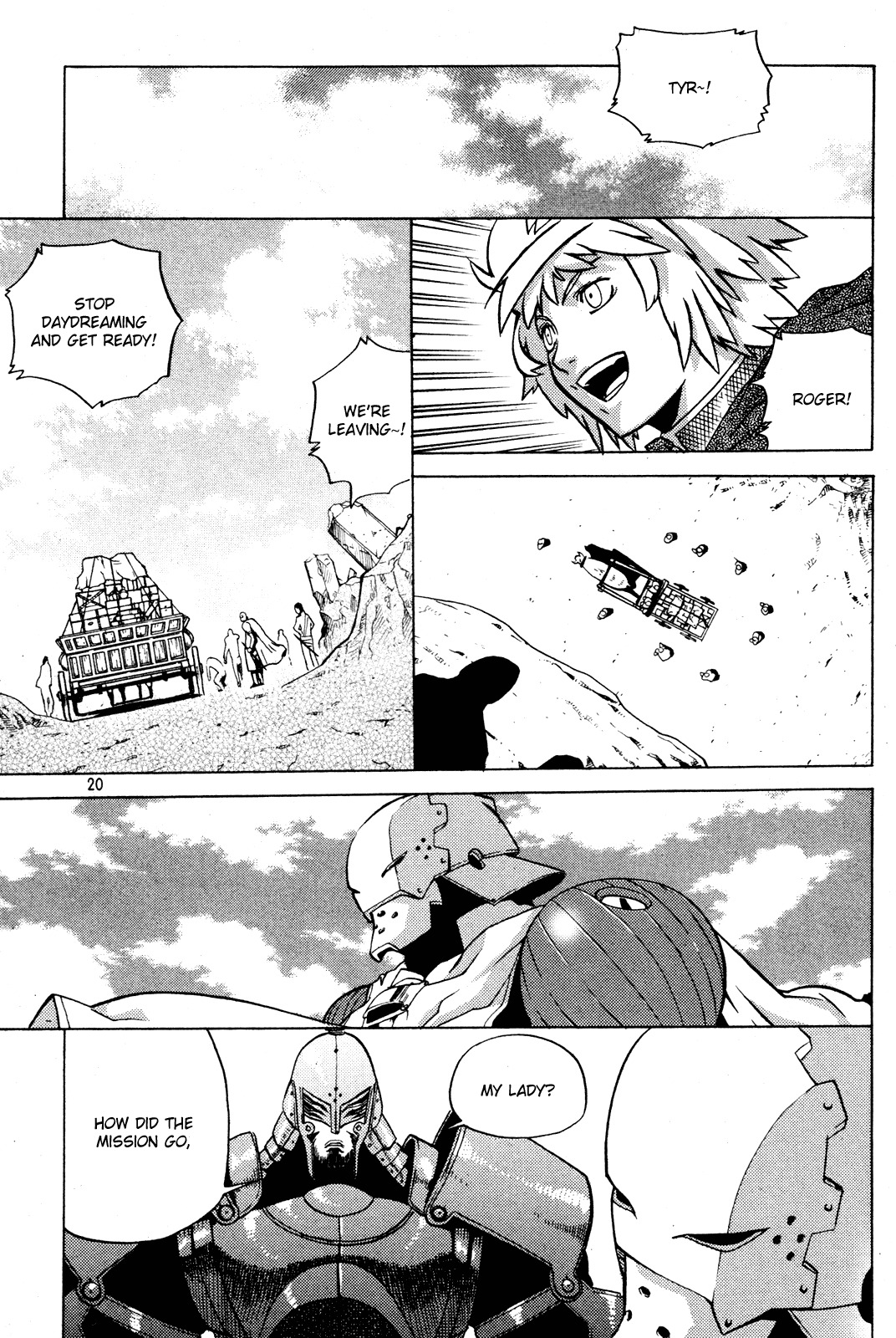 Legend of Tyr Chapter 6 page 21 - Chapter 6: Samjyoko