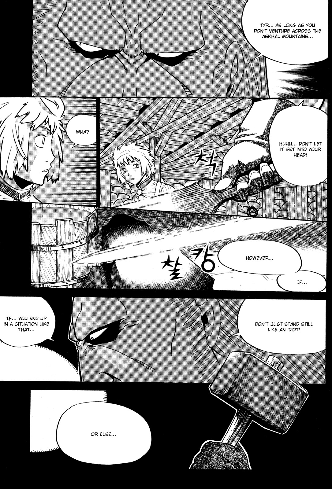 Legend of Tyr Chapter 9 page 10 - Chapter 9: The Decision