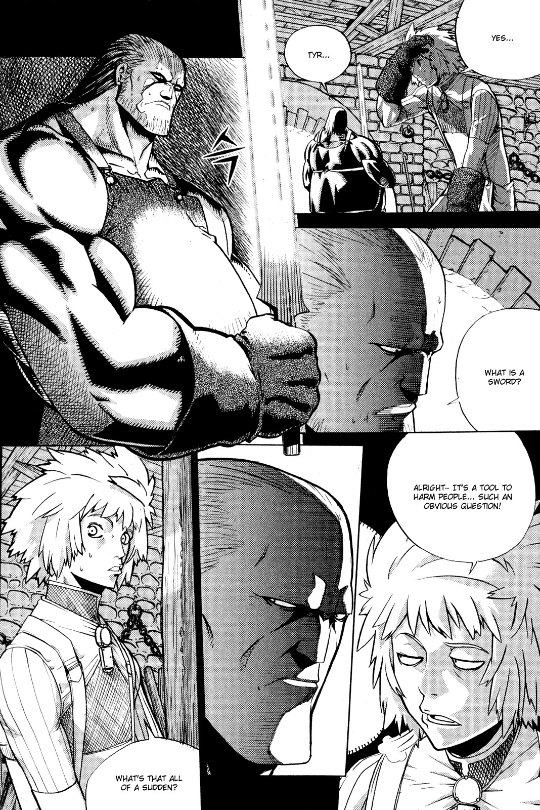 Legend of Tyr Chapter 9 page 7 - Chapter 9: The Decision