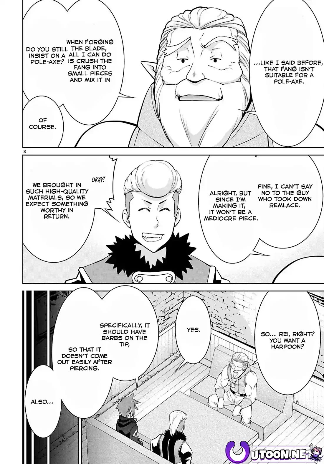 Legend (TAKANO Masaharu) Chapter 101 page 8 - Chapter 101