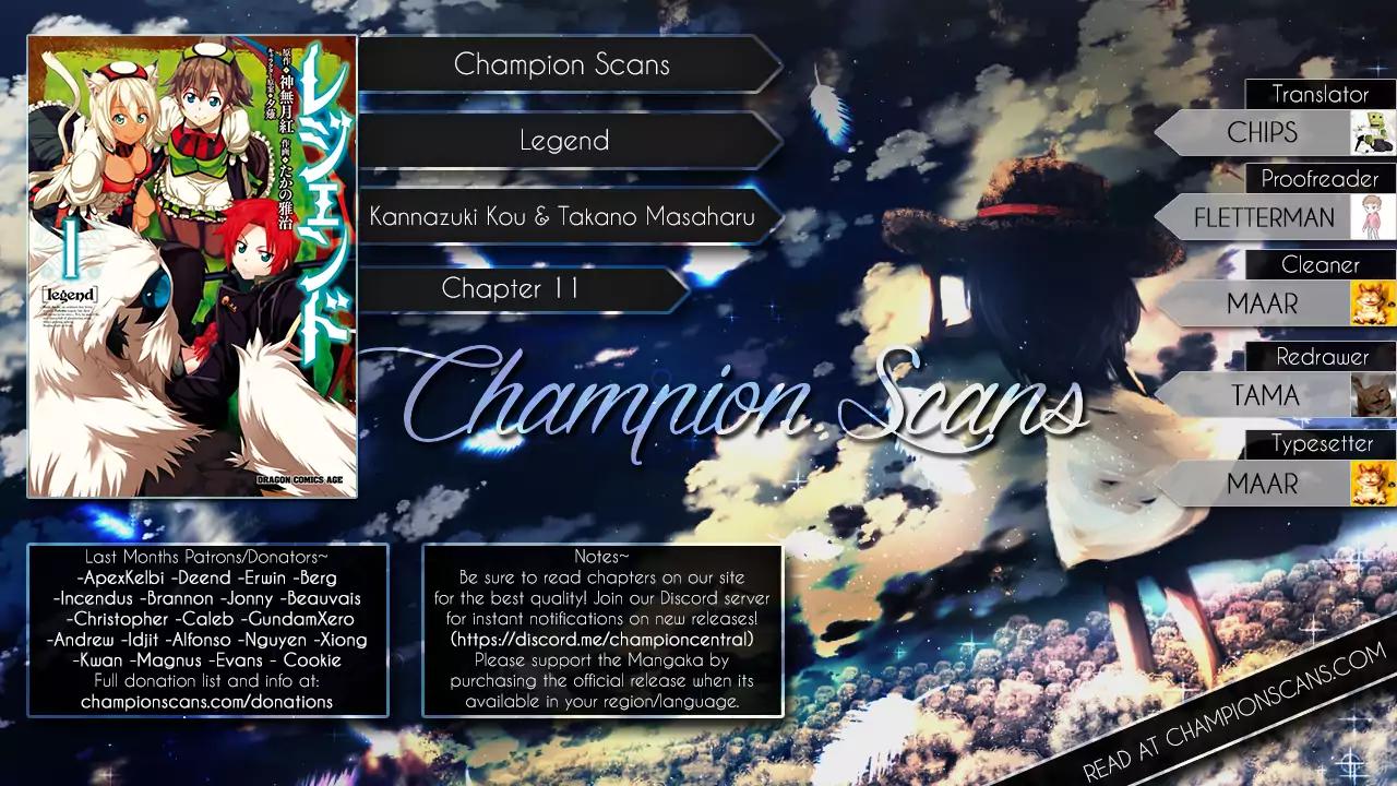 Legend (TAKANO Masaharu) Chapter 11 page 1 - Chapter 11
