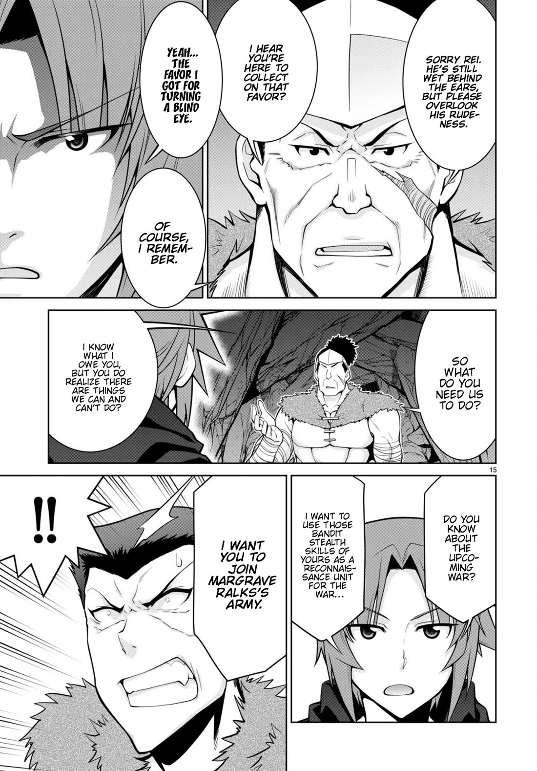 Legend (TAKANO Masaharu) Chapter 77 page 15 - Chapter 77
