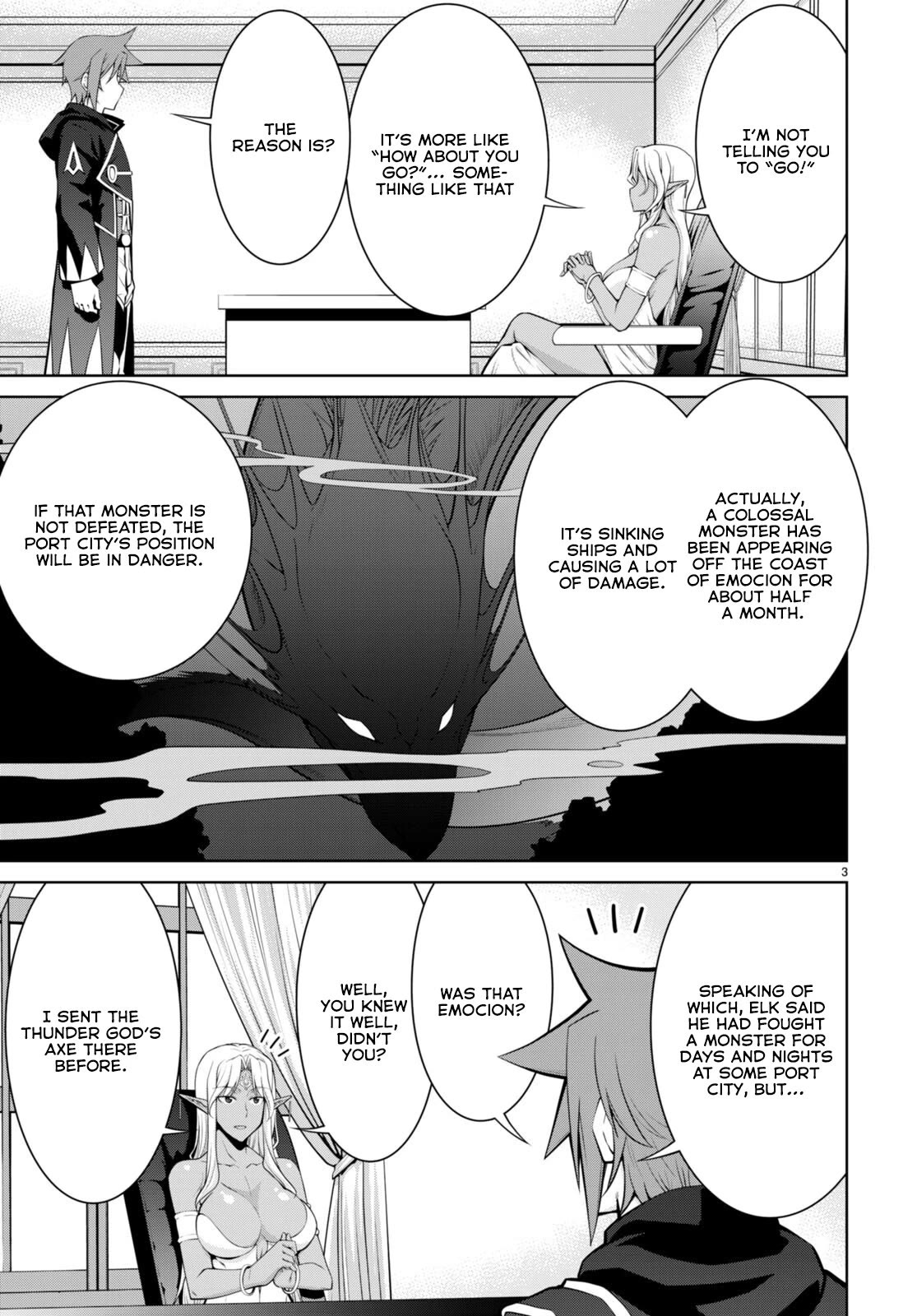 Legend (TAKANO Masaharu) Chapter 92 page 3 - Chapter 92