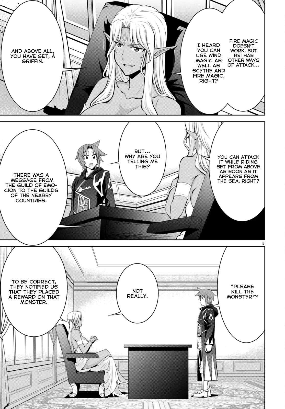 Legend (TAKANO Masaharu) Chapter 92 page 5 - Chapter 92