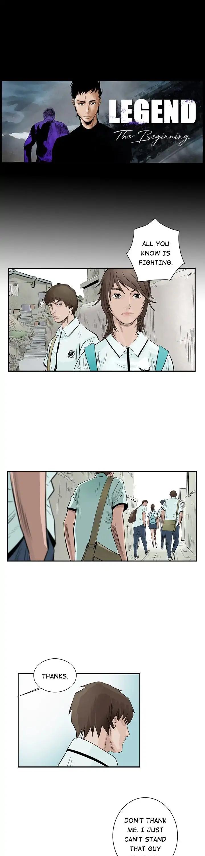 Legend: The Beginning Chapter 3 page 1 - Chapter 3: Episode 3