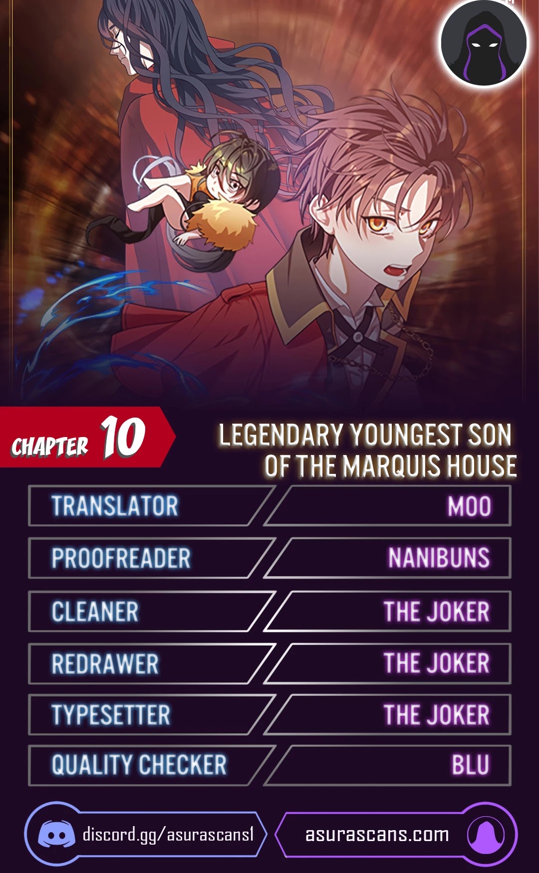 Legendary Youngest Son of the Marquis House Chapter 10 page 1 - Chapter 10