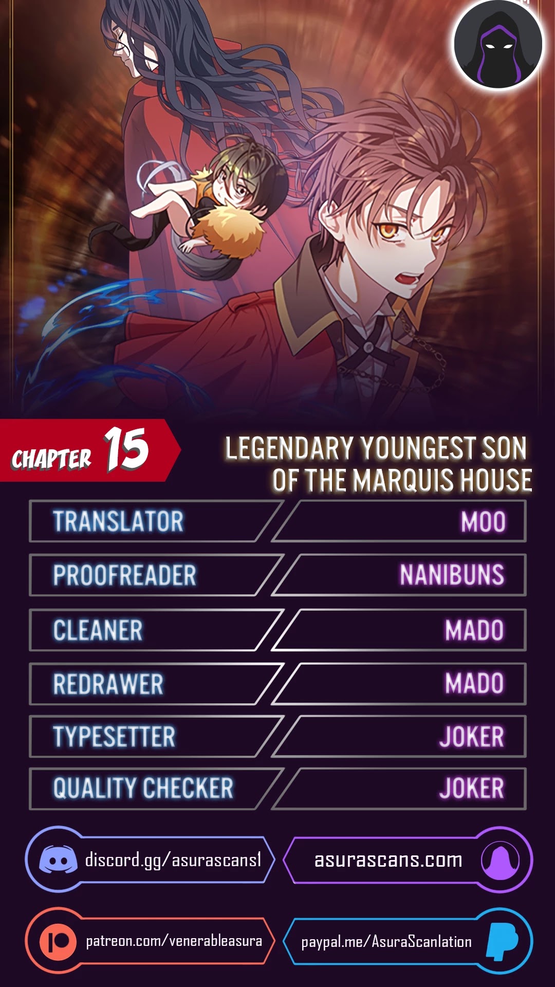 Legendary Youngest Son of the Marquis House Chapter 15 page 1 - Chapter 15