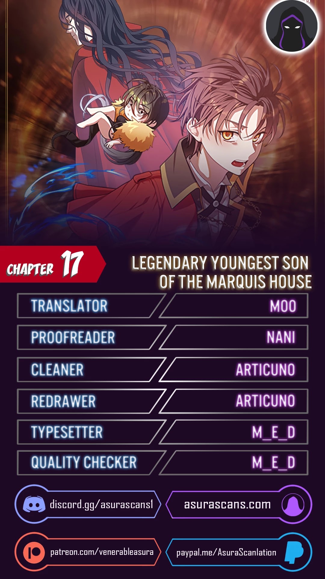 Legendary Youngest Son of the Marquis House Chapter 17 page 1 - Chapter 17