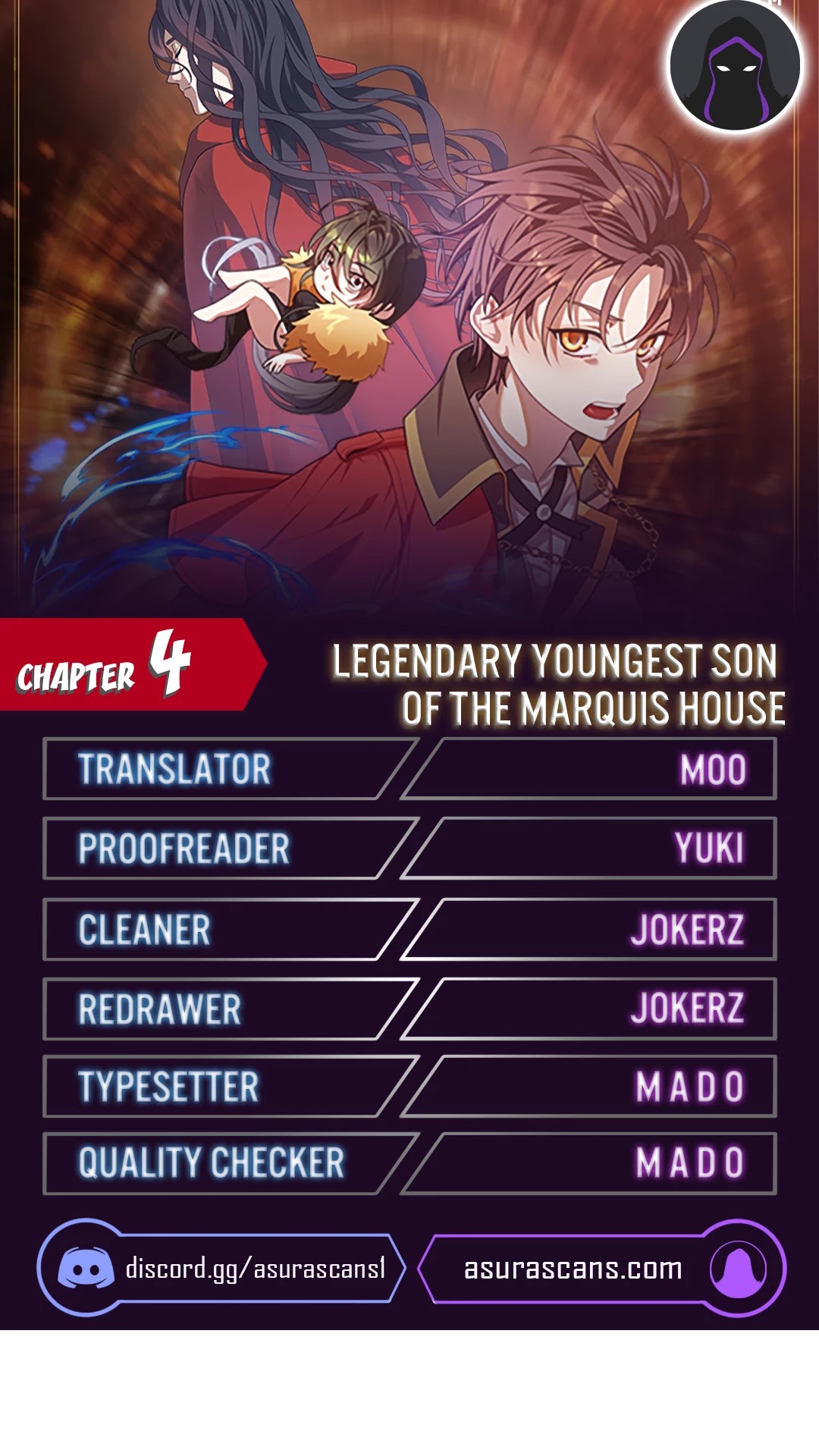 Legendary Youngest Son of the Marquis House Chapter 4 page 1 - Chapter 4