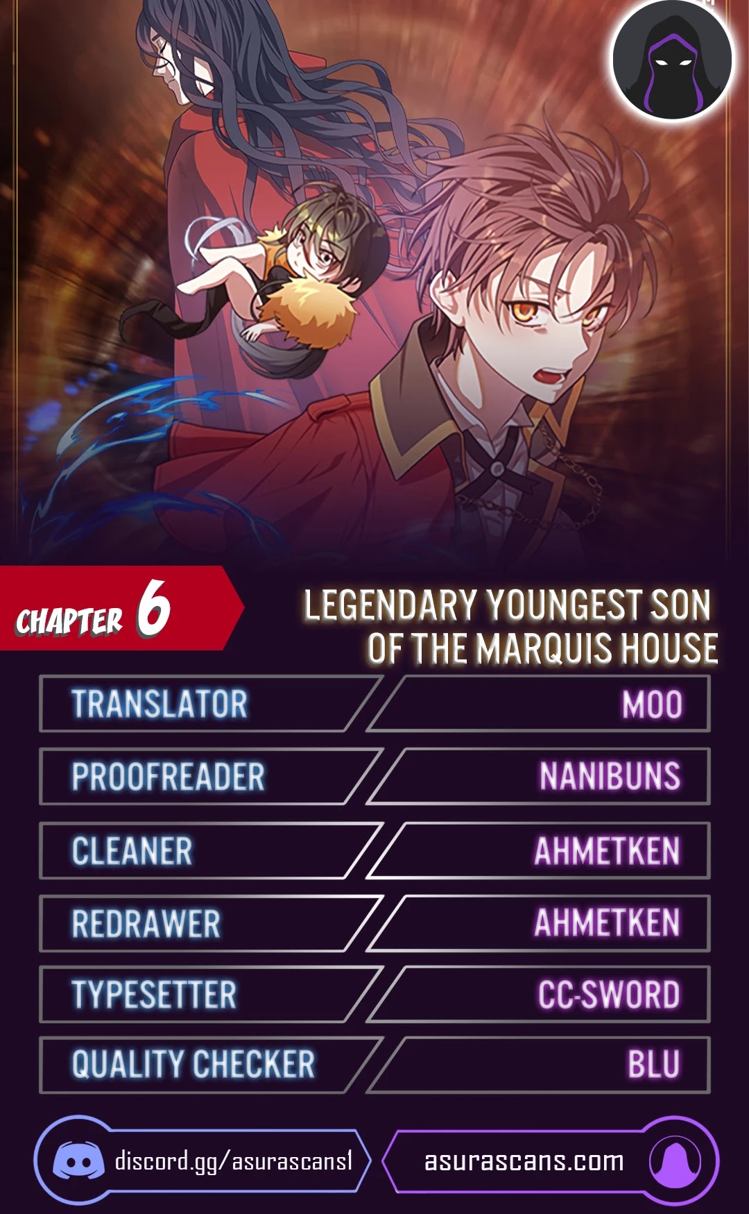 Legendary Youngest Son of the Marquis House Chapter 6 page 1 - Chapter 6