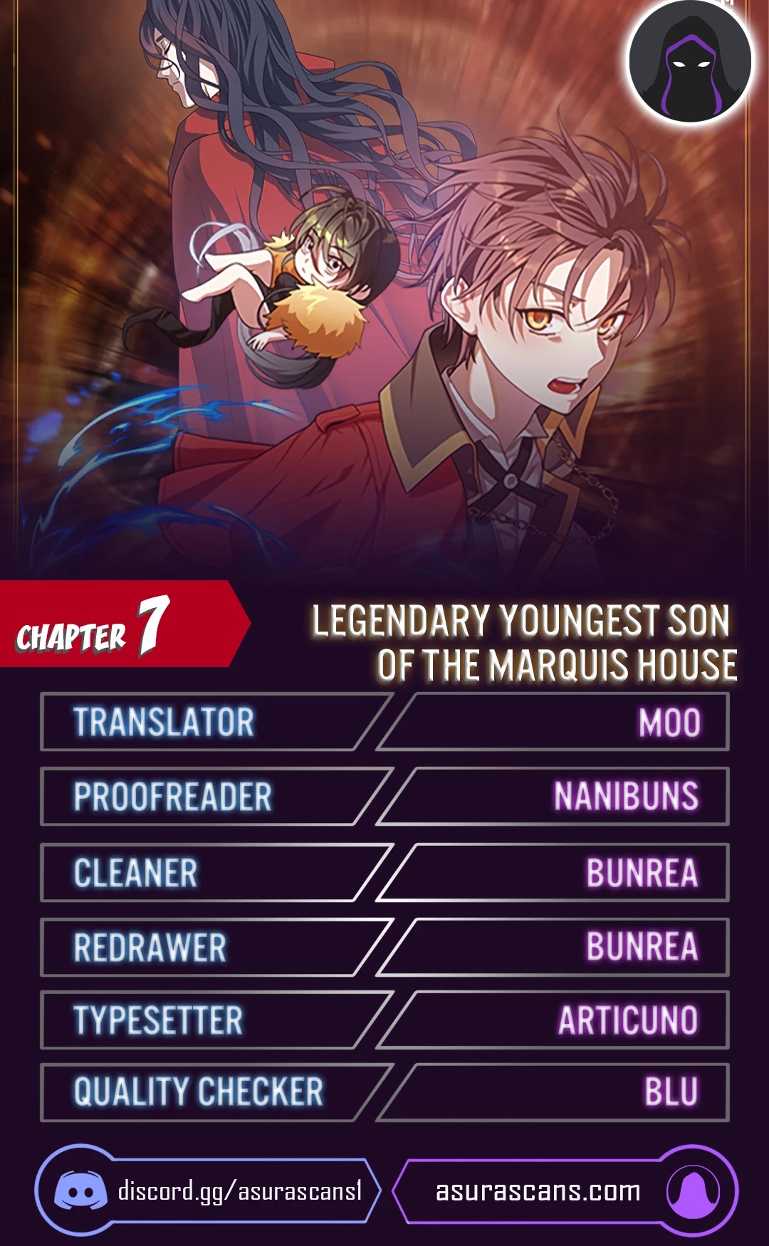 Legendary Youngest Son of the Marquis House Chapter 7 page 1 - Chapter 7