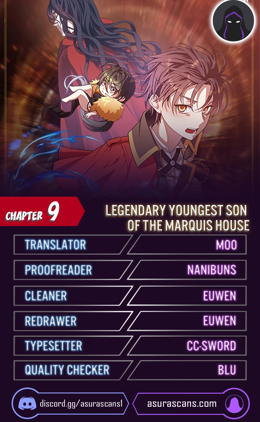Legendary Youngest Son of the Marquis House Chapter 9 page 1 - Chapter 9
