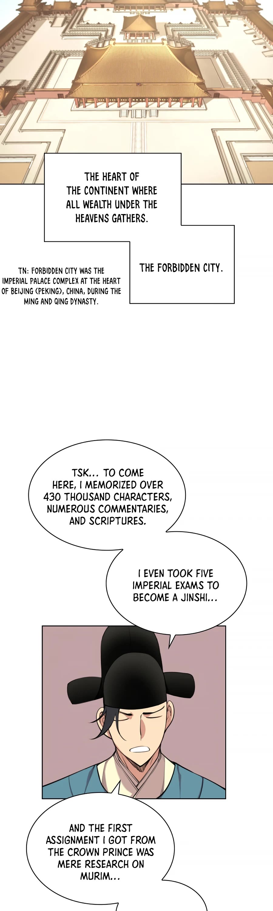 Legends of the Swordsman Scholar Chapter 1 page 8 - Chapter 1