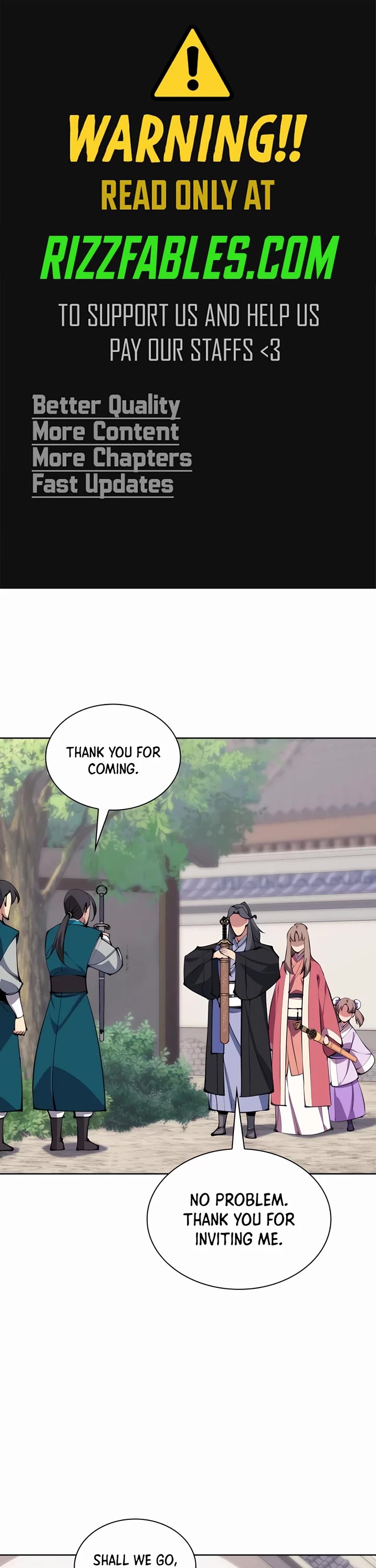 Legends of the Swordsman Scholar Chapter 127 page 1 - Chapter 127