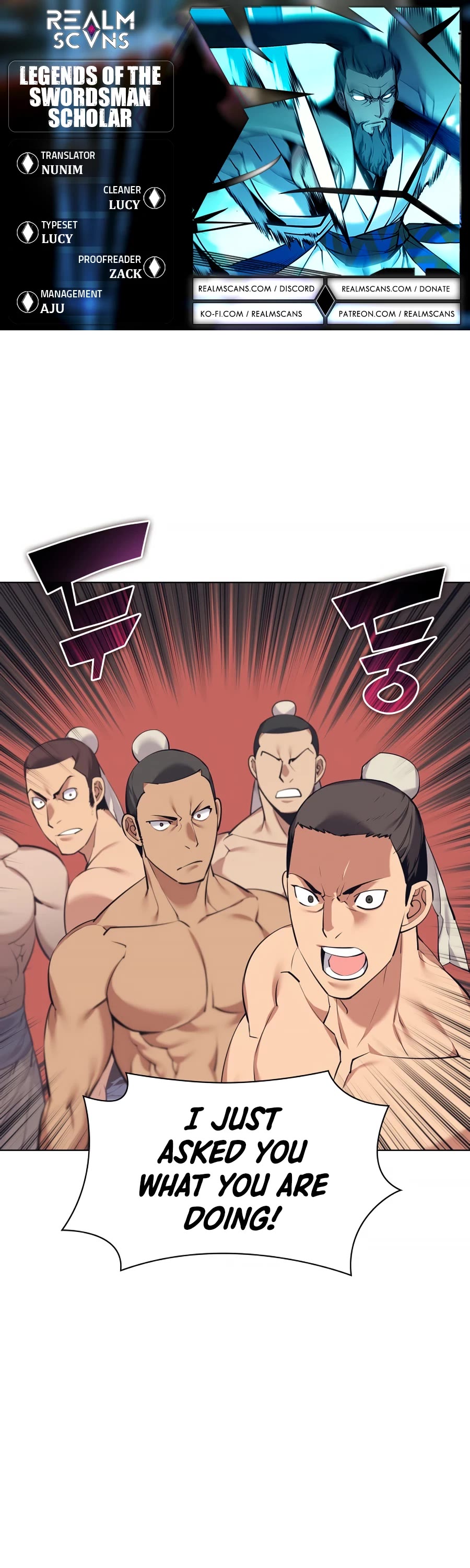 Legends of the Swordsman Scholar Chapter 13 page 1 - Chapter 13