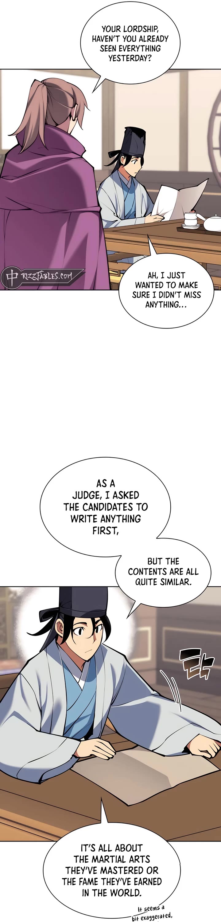 Legends of the Swordsman Scholar Chapter 135 page 52 - Chapter 135