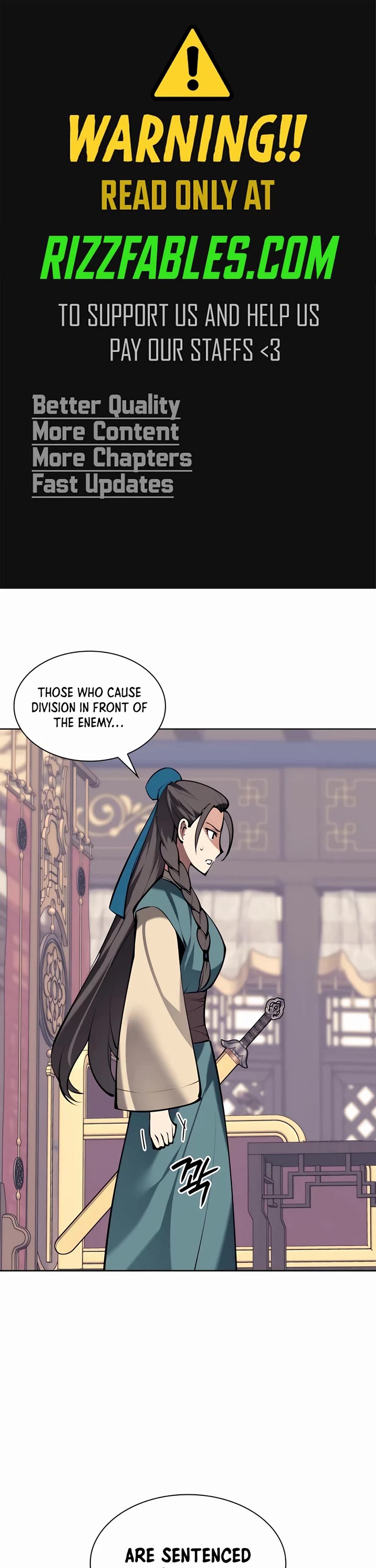 Legends of the Swordsman Scholar Chapter 138 page 1 - Chapter 138