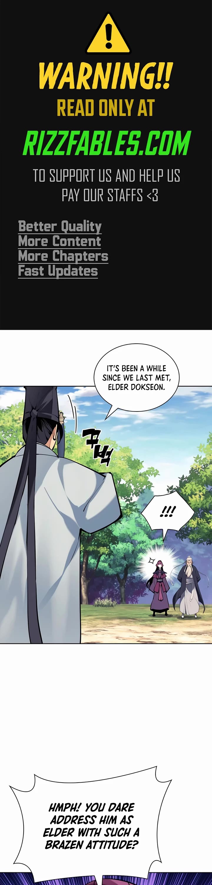 Legends of the Swordsman Scholar Chapter 141 page 1 - Chapter 141