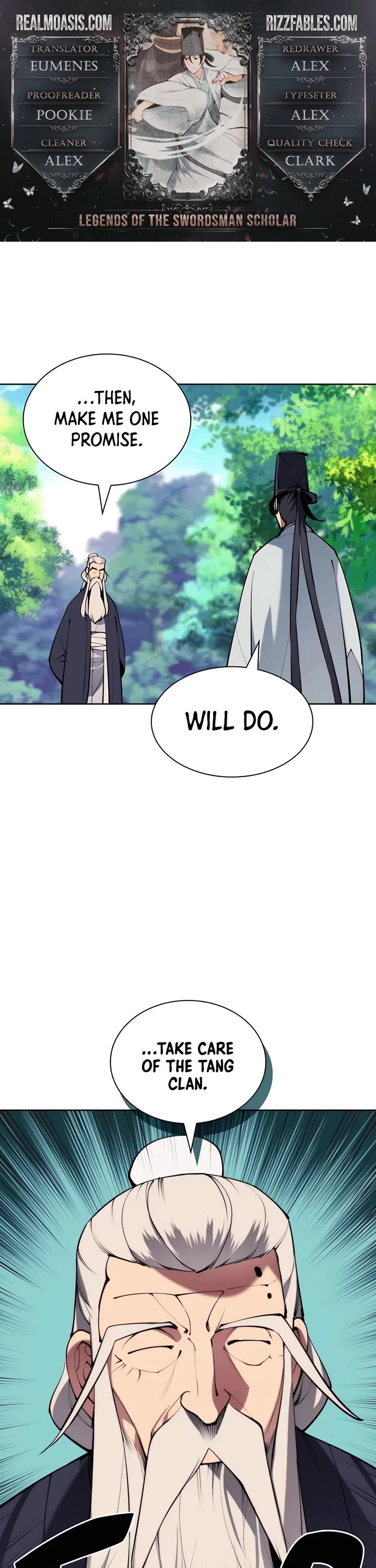 Legends of the Swordsman Scholar Chapter 143 page 1 - Chapter 143