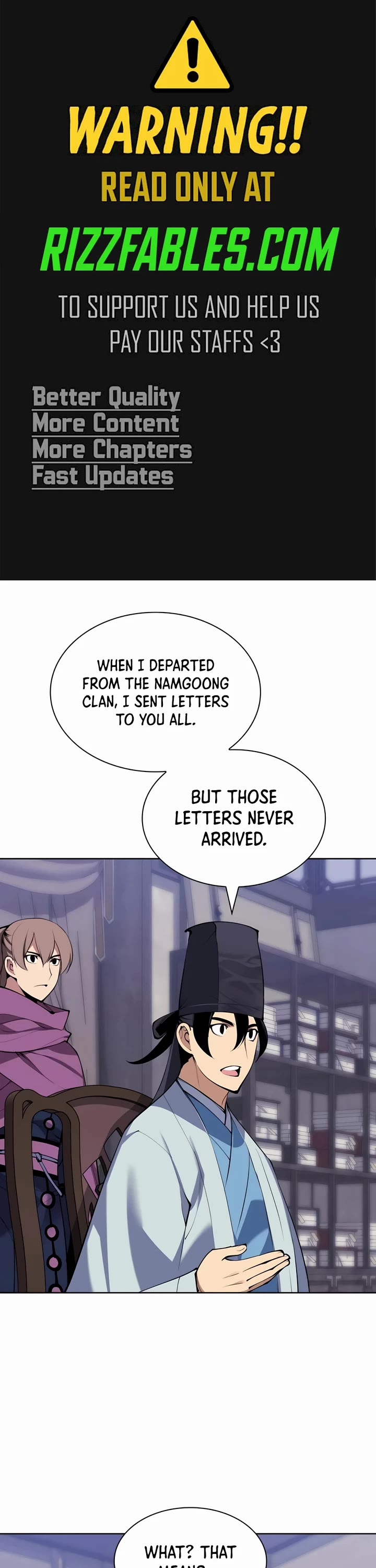 Legends of the Swordsman Scholar Chapter 145 page 1 - Chapter 145