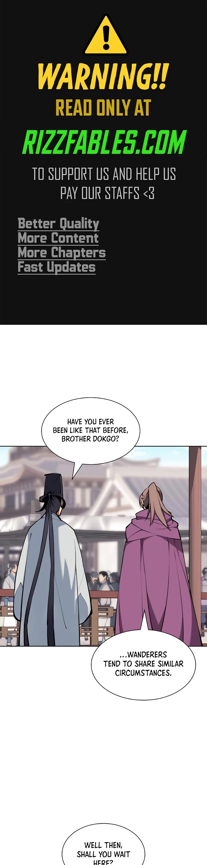 Legends of the Swordsman Scholar Chapter 147 page 1 - Chapter 147