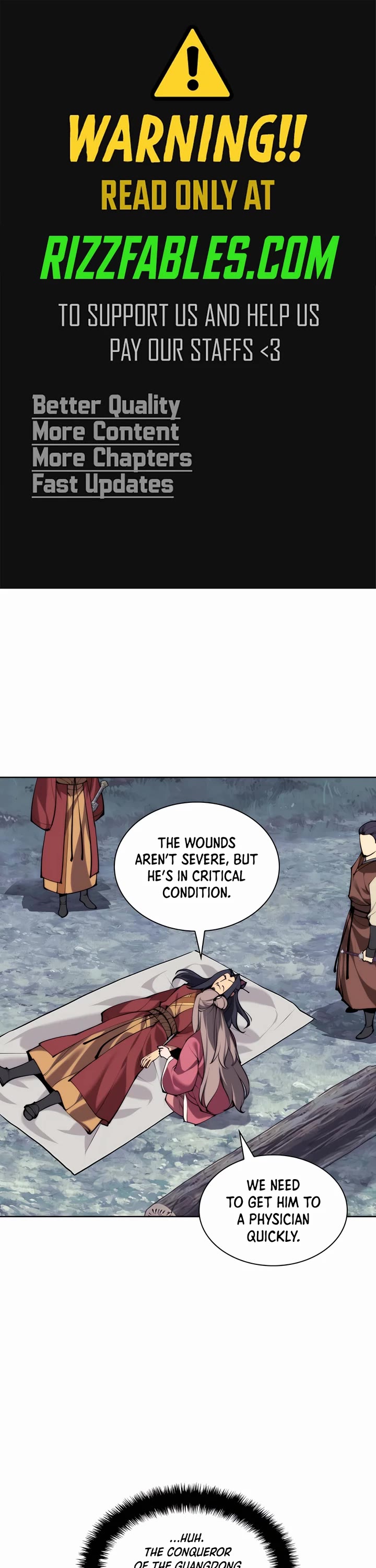Legends of the Swordsman Scholar Chapter 156 page 1 - Chapter 156