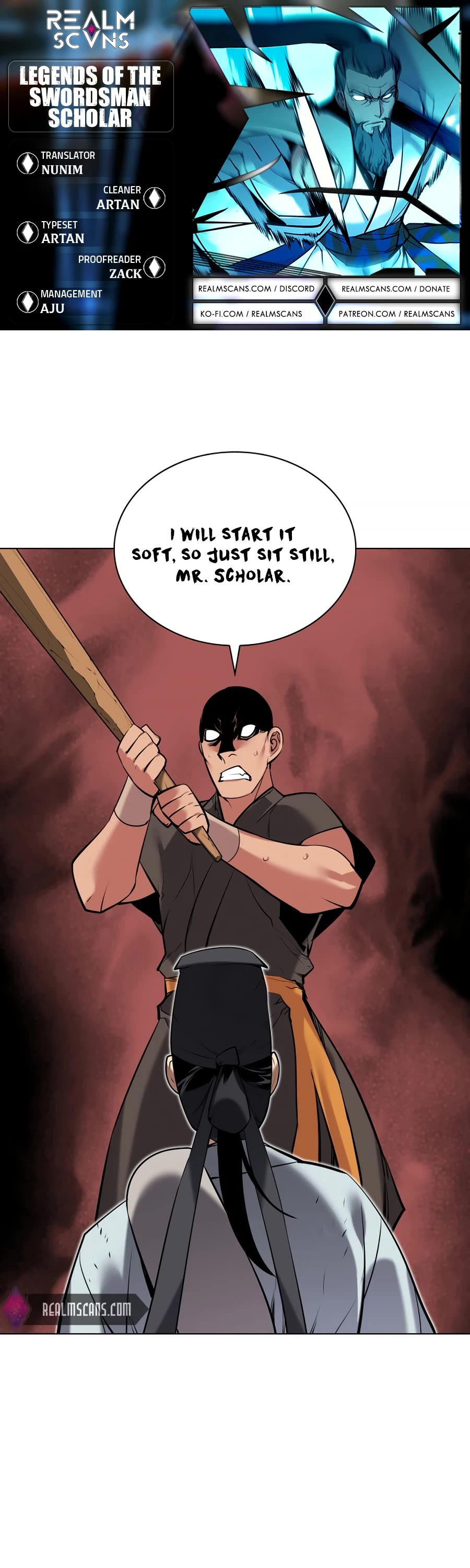 Legends of the Swordsman Scholar Chapter 17 page 1 - Chapter 17