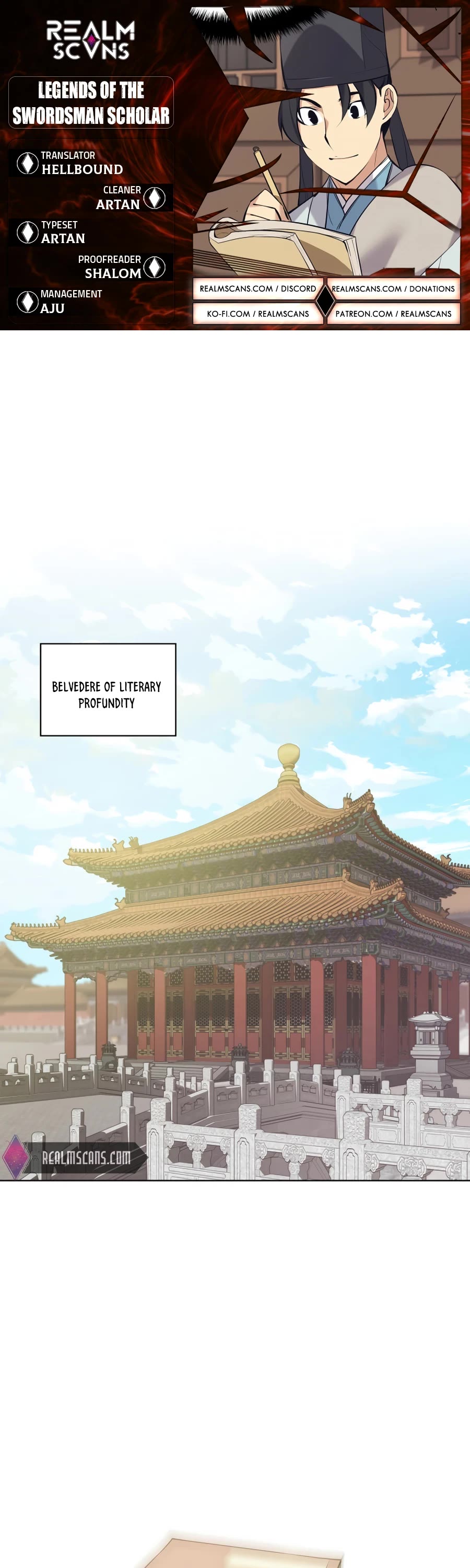 Legends of the Swordsman Scholar Chapter 2 page 1 - Chapter 2