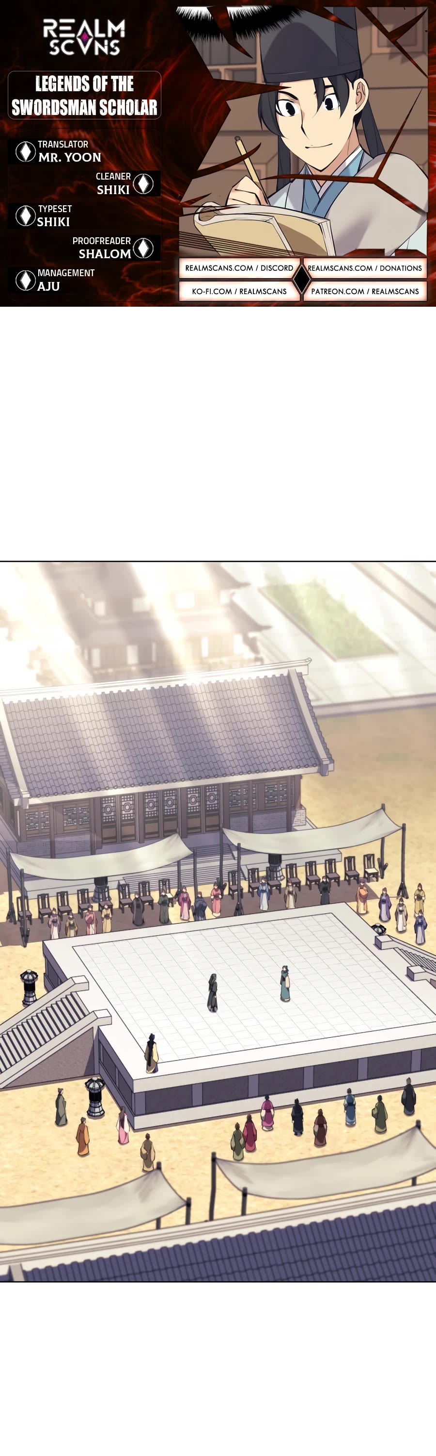 Legends of the Swordsman Scholar Chapter 23 page 1 - Chapter 23