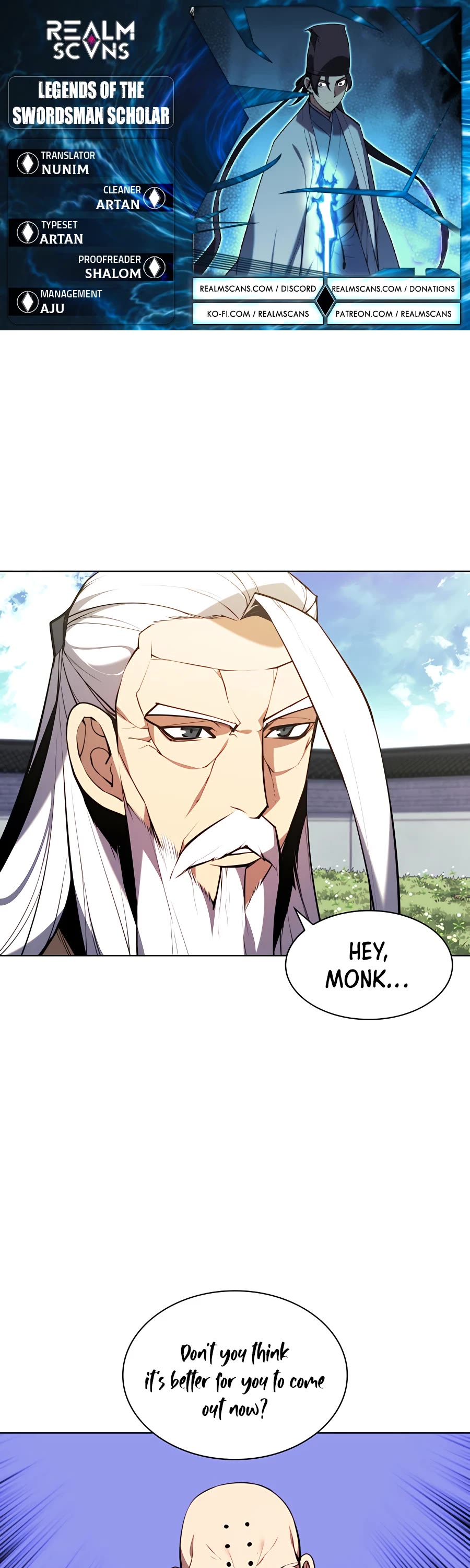 Legends of the Swordsman Scholar Chapter 25 page 1 - Chapter 25