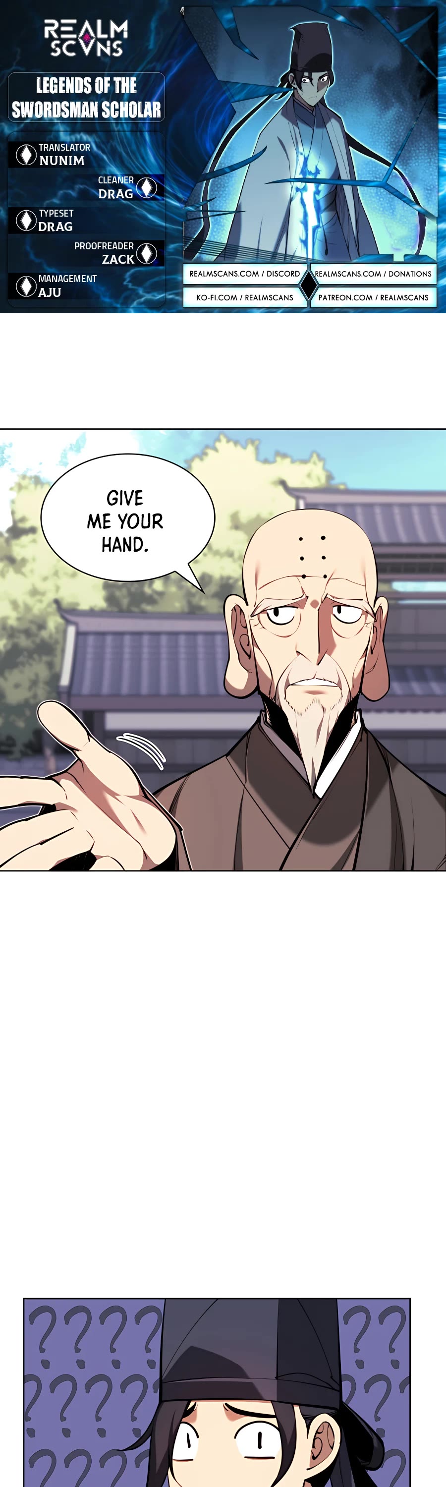 Legends of the Swordsman Scholar Chapter 29 page 1 - Chapter 29