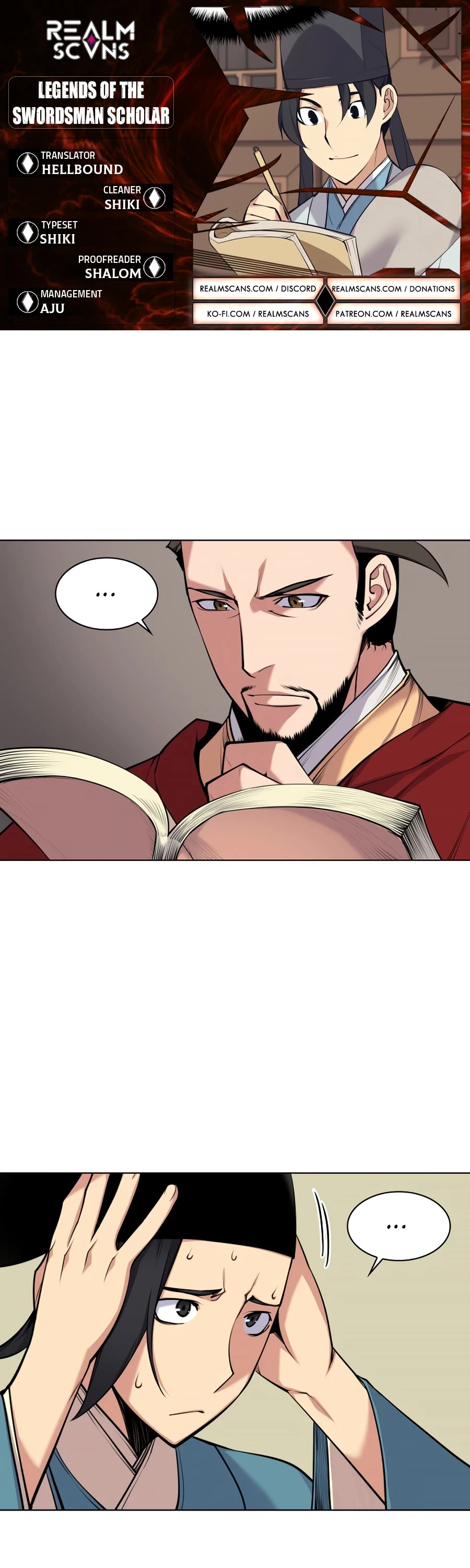 Legends of the Swordsman Scholar Chapter 3 page 1 - Chapter 3