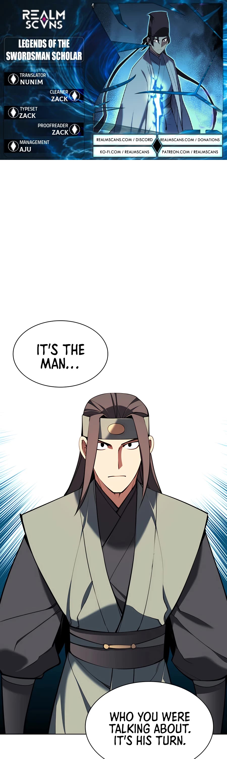 Legends of the Swordsman Scholar Chapter 32 page 1 - Chapter 32