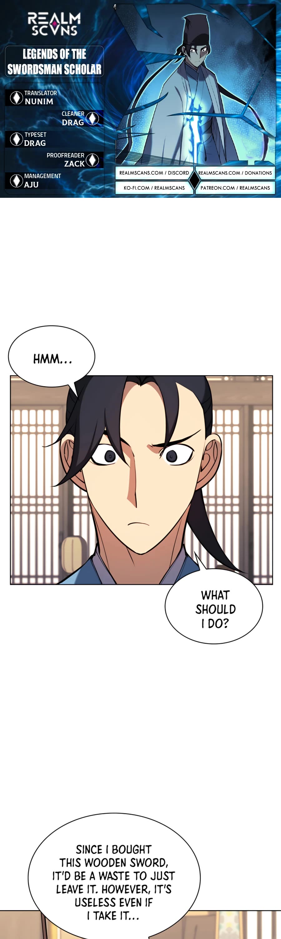 Legends of the Swordsman Scholar Chapter 34 page 1 - Chapter 34