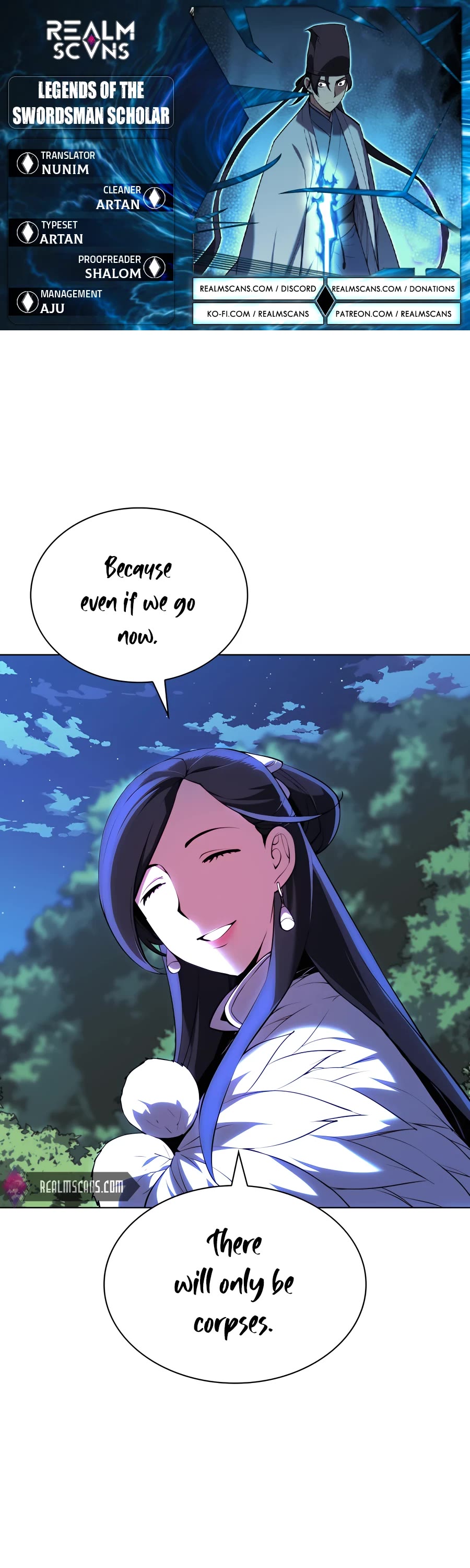Legends of the Swordsman Scholar Chapter 35 page 1 - Chapter 35