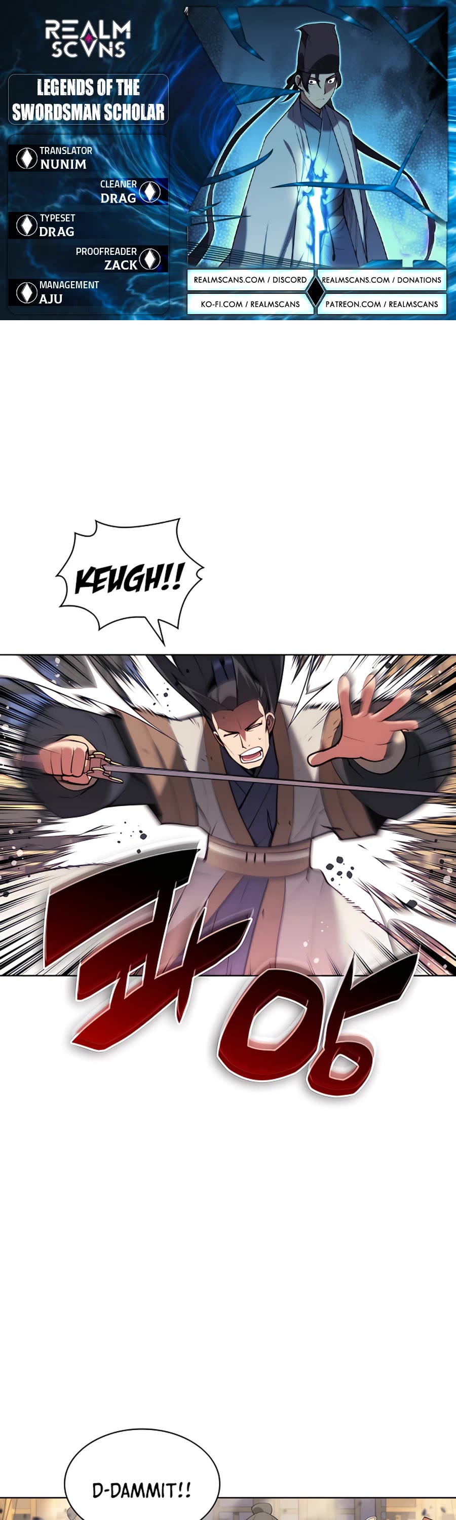 Legends of the Swordsman Scholar Chapter 36 page 1 - Chapter 36