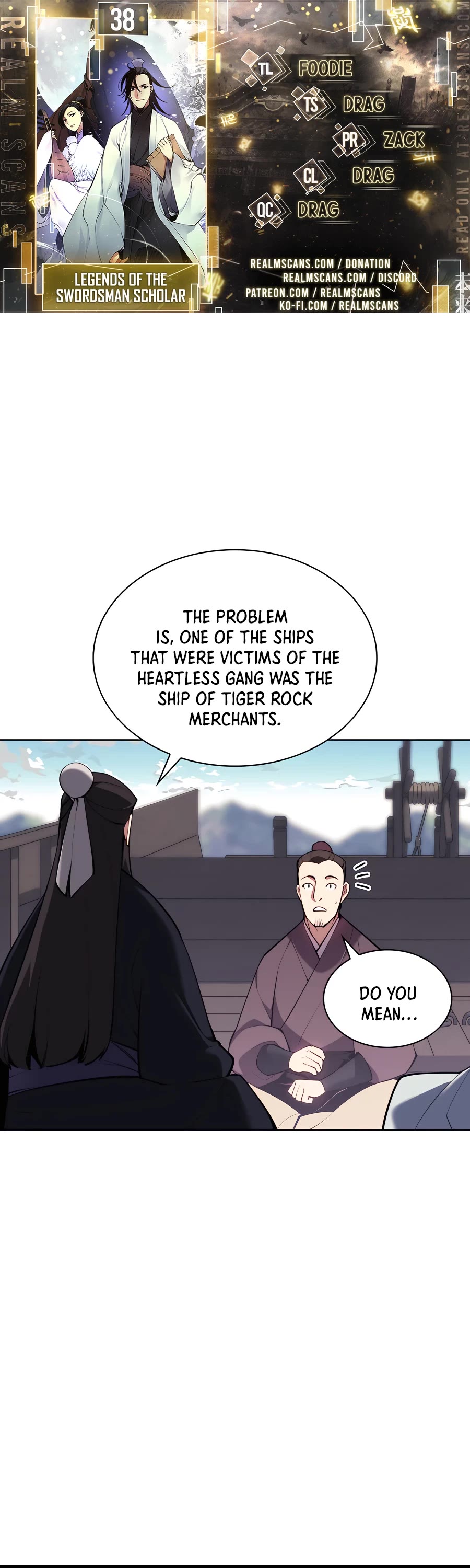 Legends of the Swordsman Scholar Chapter 38 page 1 - Chapter 38