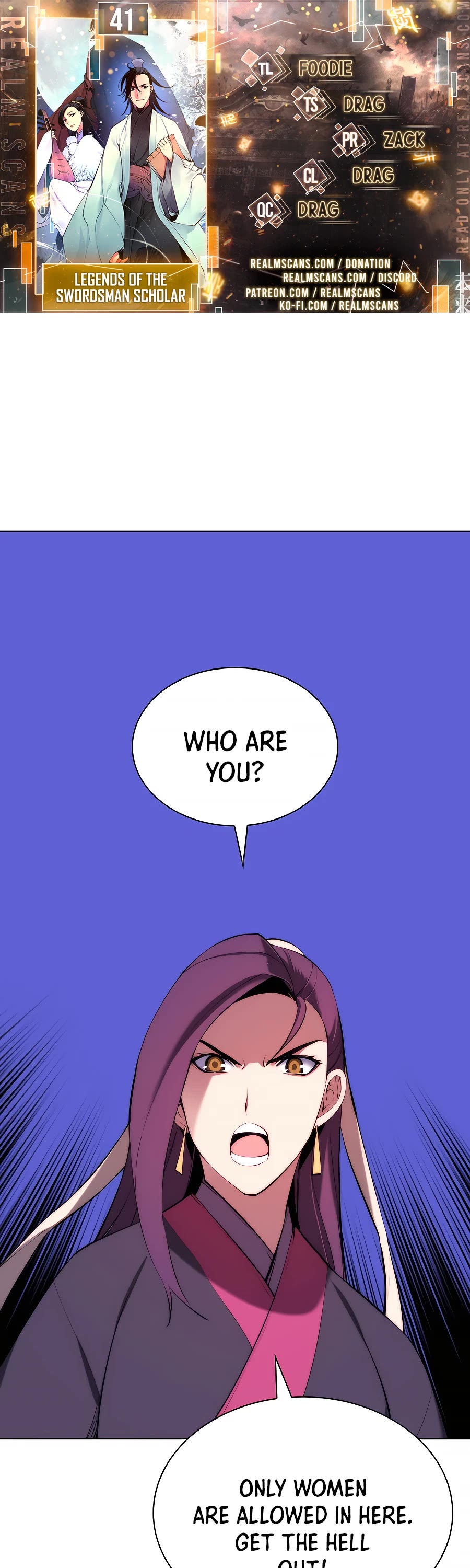 Legends of the Swordsman Scholar Chapter 41 page 1 - Chapter 41