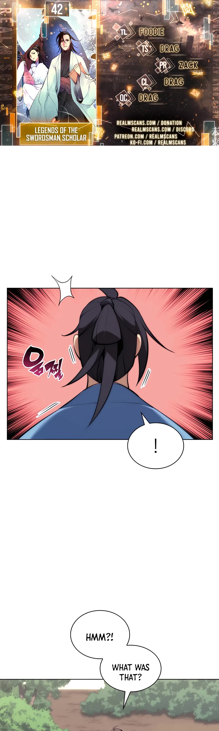 Legends of the Swordsman Scholar Chapter 42 page 1 - Chapter 42