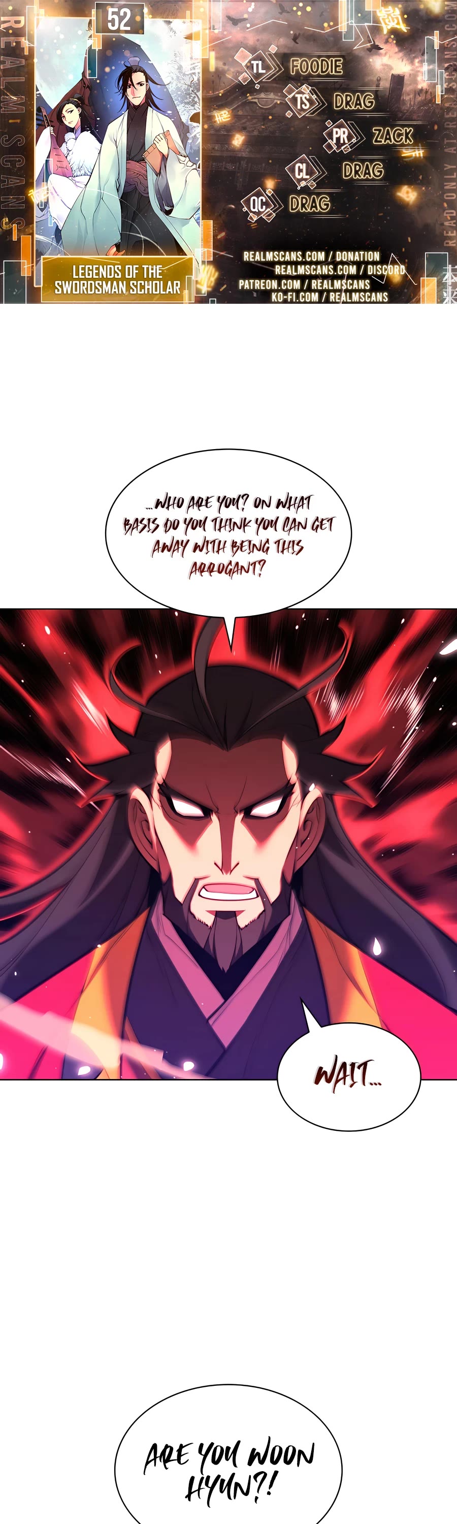 Legends of the Swordsman Scholar Chapter 52 page 1 - Chapter 52