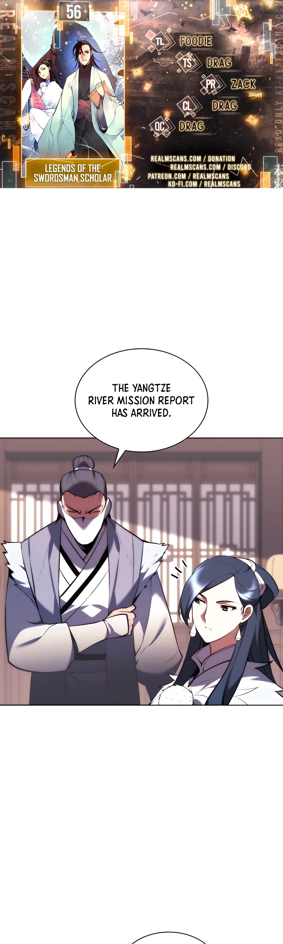 Legends of the Swordsman Scholar Chapter 56 page 1 - Chapter 56