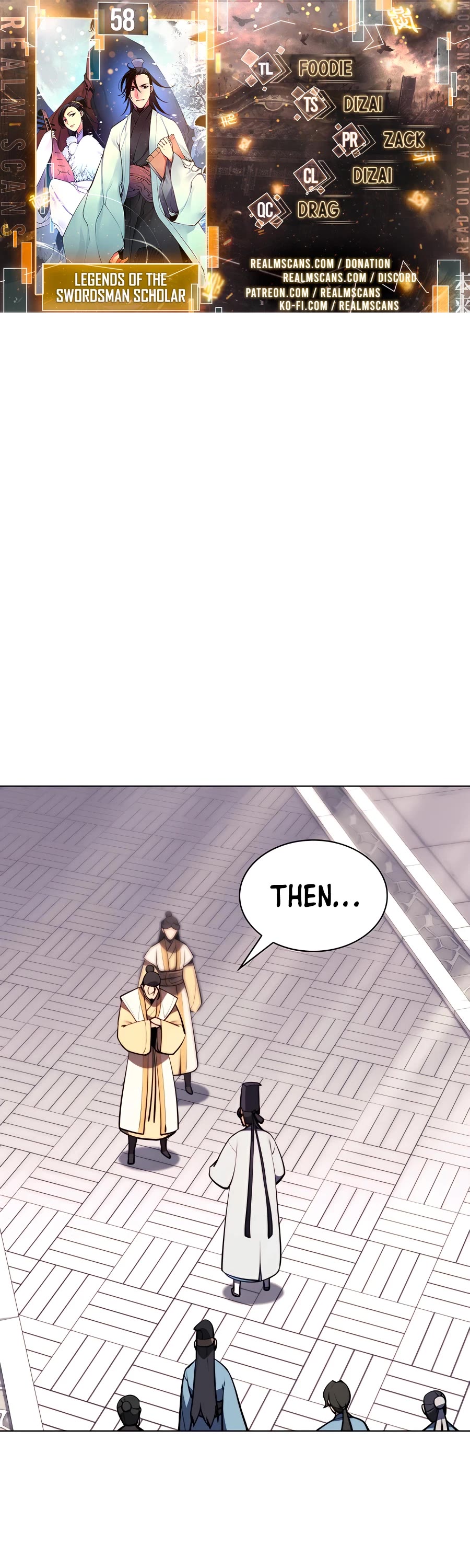 Legends of the Swordsman Scholar Chapter 58 page 1 - Chapter 58