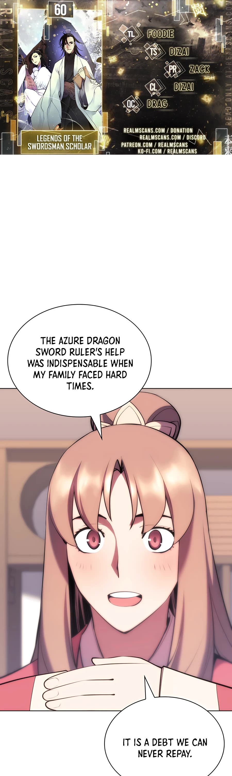 Legends of the Swordsman Scholar Chapter 60 page 1 - Chapter 60