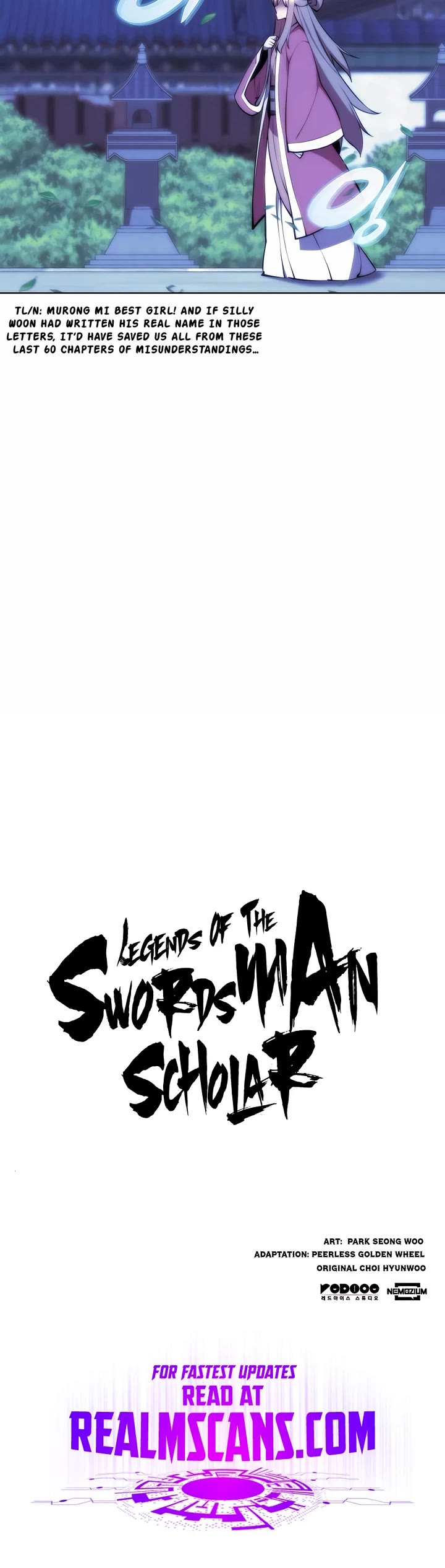 Legends of the Swordsman Scholar Chapter 72 page 59 - Chapter 72