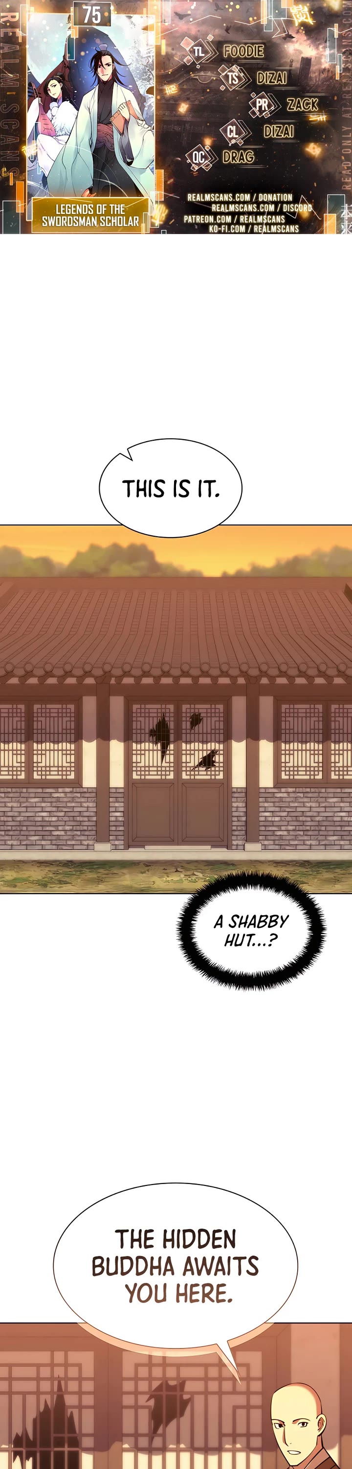 Legends of the Swordsman Scholar Chapter 75 page 1 - Chapter 75