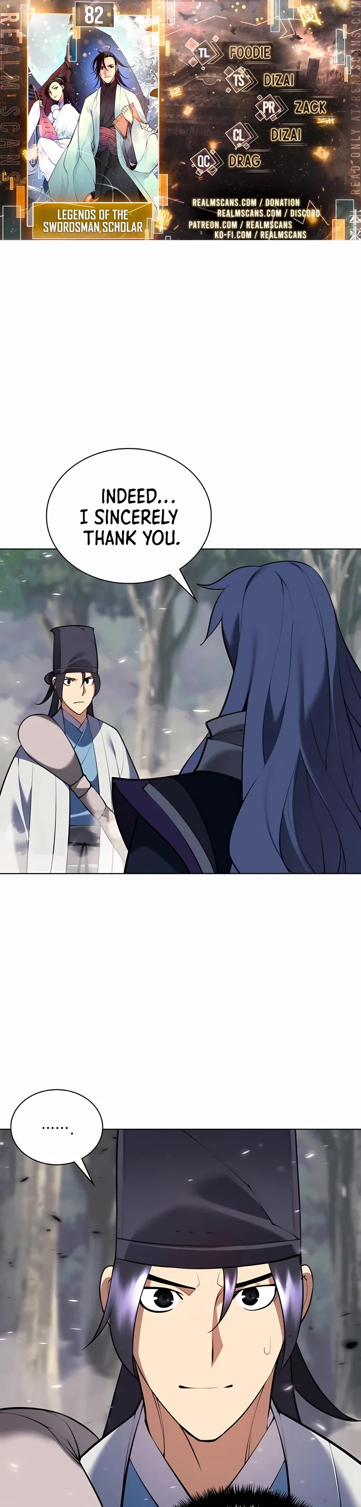 Legends of the Swordsman Scholar Chapter 82 page 1 - Chapter 82