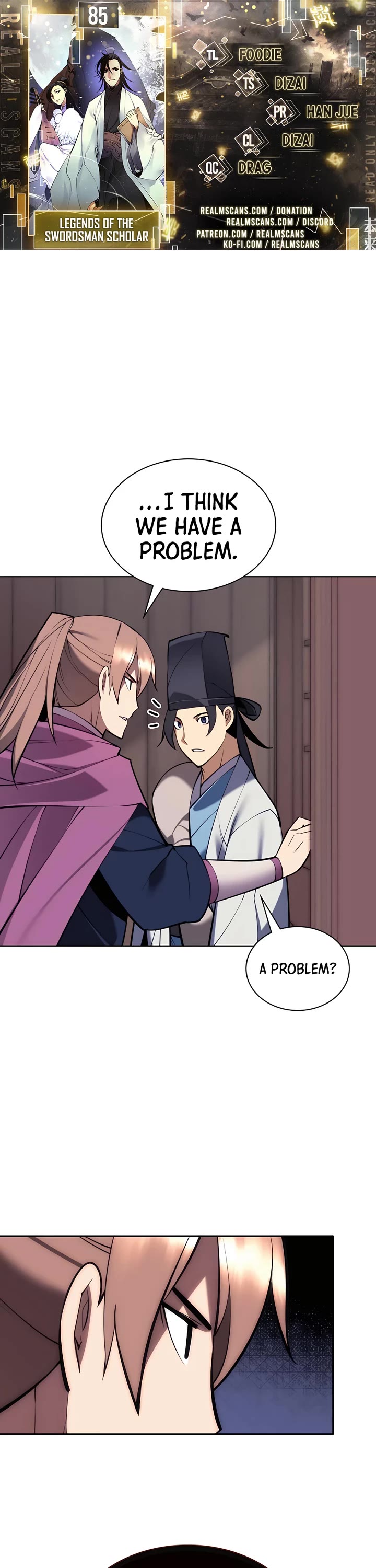 Legends of the Swordsman Scholar Chapter 85 page 1 - Chapter 85